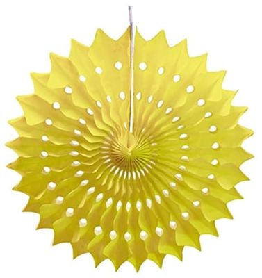Tim & Puce 50256S miniventilator, geel, 20 cm