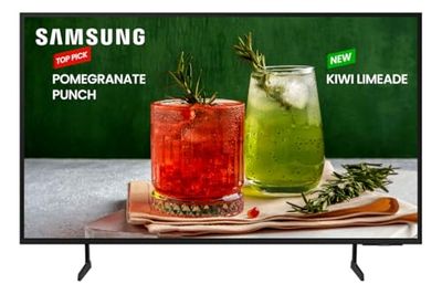 SAMSUNG Business TV Serie BED-H da 50", UHD 3840x2160 con Funzionalità HDR10+, Tizen, PurColor, Adaptive Sound, HDMI, USB, Bluetooth, WiFi, Accesso Remoto