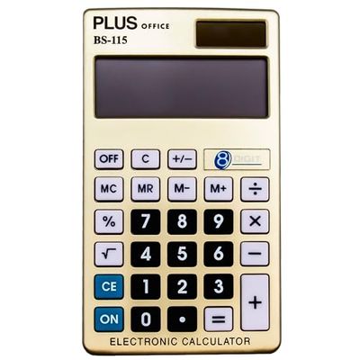 Da tavolo marca Plus Office modello CALCOLATORE PLUS BS-115