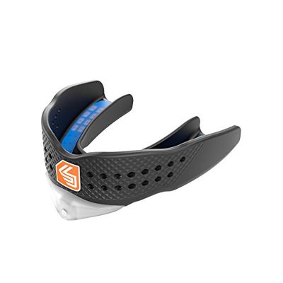 Shock Doctor Paradenti Superfit – Easy Fit Strap/senza spalline – Vestibilità a basso profilo, perfetto per basket, hockey, lacrosse, tutti gli sport