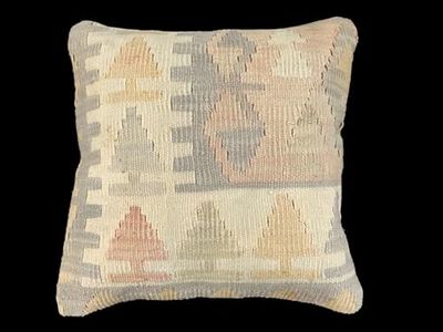 Kelim Cuscino 40x40 cm fatto a mano turco prodotto federe kilim dekorativo orientale etnici cuscino 2416
