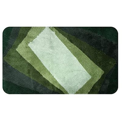 Spirella Tappetino da Bagno in Acrilico Kali 70x120 cm Verde