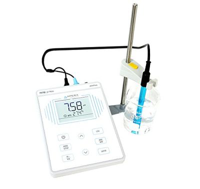 Apera Instruments PH700 bänkskiva labb pH-mätare, 0,01 pH exakthet, 1–3 poäng automatisk kalibrering, 3-i-1 pH/temp. Elektrod