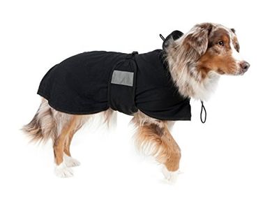 DOG Copenhagen Back-on-Track - Cappotto in rete per bassotto in Weltex M, colore: Nero