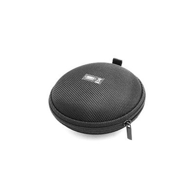 System-S - Custodia protettiva antiurto, con chiusura lampo 4 cm x 7 cm x 7 cm Custodia per cuffie