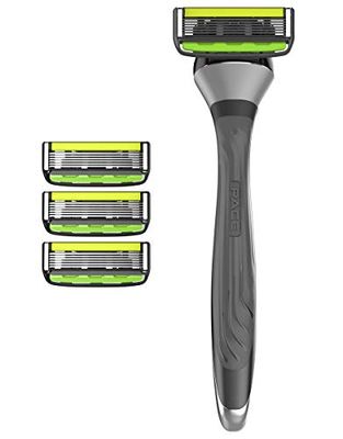 DORCO PACE 6 Pro_6 Blades System Razor (1 Handle + 4 Refills)