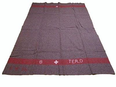 Mil-Tec Unisex – vuxen 14428509 ullfilt ullfilt, brun, 200 x 140