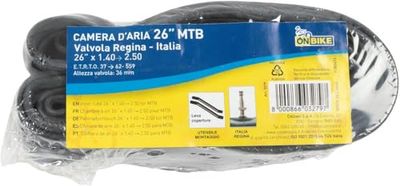 Chambre à air pour vélo Unique 26" x 1,40-2,00 E.T.R.T.O. 47-559