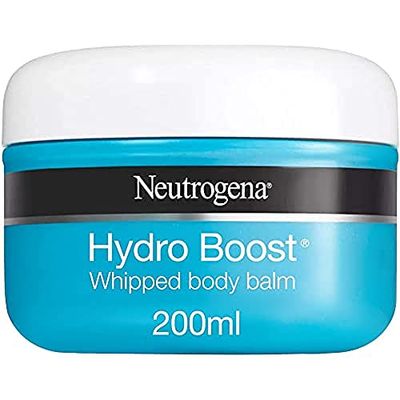 Neutrogena Hydro Boost Whipped Body Balm Gel Dry Skin, Transparent, 200 ml (Pack of 1)