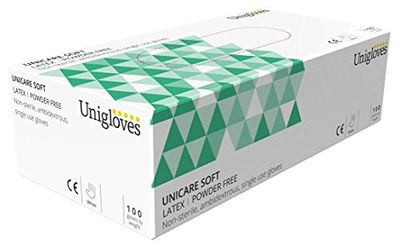 Unigloves UCLPF1205 Extra grote latex poedervrije handschoenen (doos van 100)