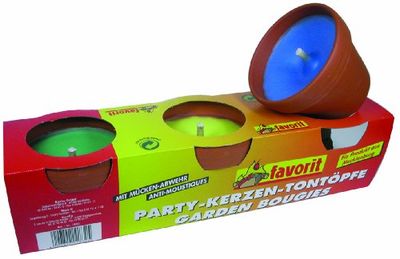 favorit 1832 Partykaarsen in aardepot, 3-pack