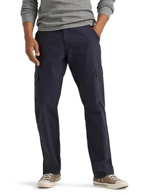 Wrangler Authentics Pantaloni Casual da Uomo, Ripstop Blu Navy., 35W x 32L