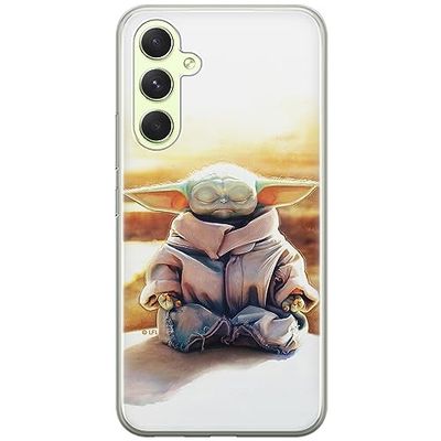 ERT GROUP custodia per cellulare per Samsung A54 5G originale e con licenza ufficiale Star Wars, modello Baby Yoda 015 adattato in modo ottimale alla forma dello smartphone, custodia in TPU