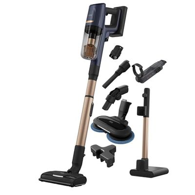 AEG Draadloze Stofzuiger, AP81B25WET, Hygienic 8000, Brush Roll Clean, Snelle filter reinigingsfunctie, Opbergvak voor accessoires, Cyclonische technologie, DustSpotter, 80 dB, Denimblauw
