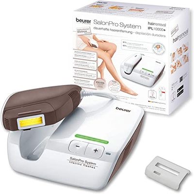 Beurer IPL 10000+ Appareil d'Epilation Semi-Permanente à Lumière Pulsée | Epilateur IPL | Testé cliniquement | Zone d’application XXL | Cartouche de 250 000 impulsions lumineuses