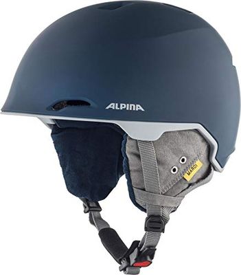 ALPINA Unisex - Vuxna, MAROI Skidhjälm, ink-grey matt, 53-57 cm