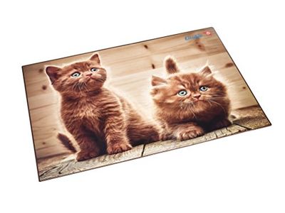 Läufer Motif Desk pad Neugierige Kätzchen