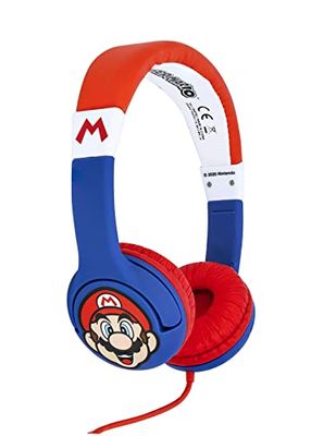 OTL Technologies - Super Mario Casque Filaire Enfants Multi-Couleurs