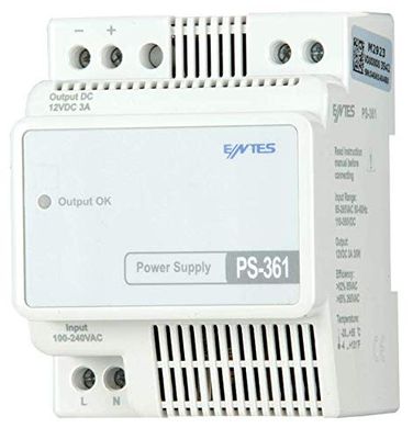 ENLogic PS-361 - Alimentatore 12 V DC-3A-36 W