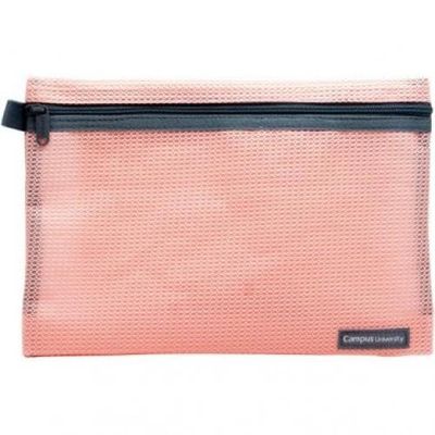 Bolsas marca Plus Office modelo BOLSA MULTIUSO A5 C/CREMALLERA ROSA