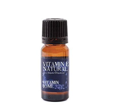 Mystic Moment | Natural Vitamin E Oil | D-Mixed Tocopherol in Sunflower Oil | INCI: Helianthus Annuus | Skin Care & Cosmetic Grade | Antioxidant Moisturiser | Natural Preservative | 10ml