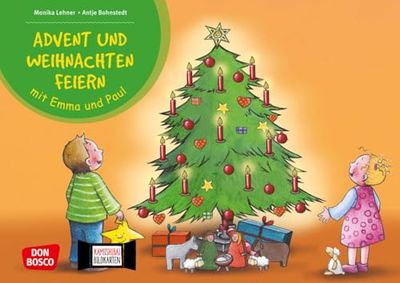 Advent und Weihnachten feiern mit Emma und Paul. Kamishibai Bildkartenset: Entdecken - Erzählen - Begreifen: Emma-und-Paul-Geschichten