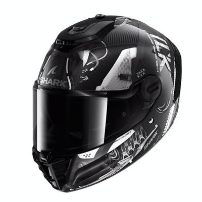 SHARK, Casco Moto Integrale SPARTAN RS CARBON Black/Grey DAS, XS