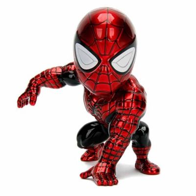 Jada - Marvel Superior Spiderman personaggio die-cast, 253221003, +8 anni, in metallo pressofuso, 10 cm, culture pop