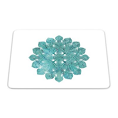 Bonamaison, Tapis de Souris Rectangle Imprimé Numériquement, Fond Antidérapant, pour Bureau et Maison, Taille: 22x18cm