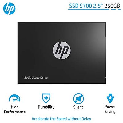 Hp S700 2.5 "250Gb Ssd, Zwart