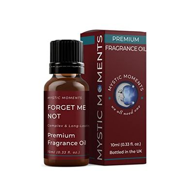 Mystic Moments | Forget Me Not Fragrance Oil - 10ml - Perfect for Soaps, Candles, Bath Bombs, Oil Burners, Diffusers and Skin & Hair Care Items