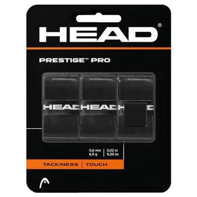 HEAD Unisex vuxen Prestige Pro greppband, svart, en storlek