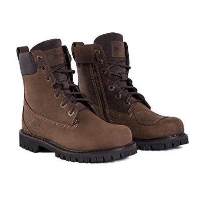 BROGER Unisex's Alaska ii Motorcycle Boots, Brown, 47 EU