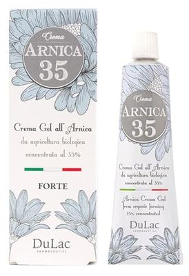 Arnica 35 - Crema Gel all'Arnica da Agricoltura Bioligica al 35%, con Menta Piperita ed Eucalipto, Azione Forte, Ideale per Massaggiare la pelle di Muscoli e Articolazioni, Made in Italy, 50 ml