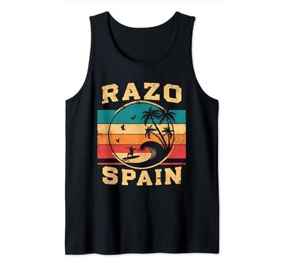 Razo Spain City Appassionato Di Onde Del Surf Canotta