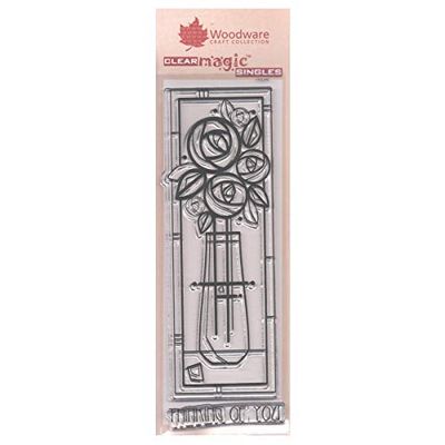 Woodware 45 Lot de tampons Transparents 268 x 88 cm