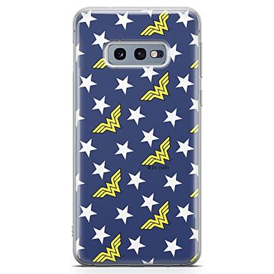 ERT GROUP mobiltelefonfodral för Samsung S10e originalt och officiellt licensierat DC mönster Wonder Woman 007 optimalt anpassad till formen på mobiltelefonen, fodral tillverkad av TPU-plast