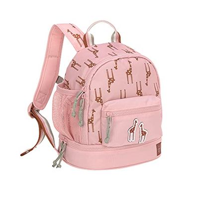 LÄSSIG Safari, Unisex Children Backpack, Rosa, Normal