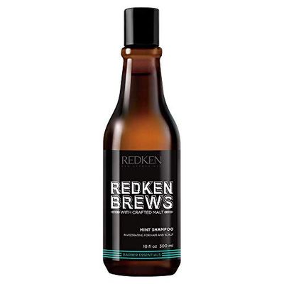 Redken Brews, Schampo, Redken Brews Mint Shampoo, 300 ml