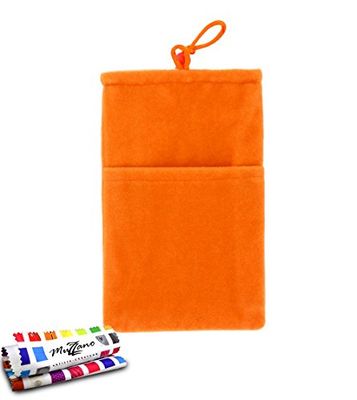 Original väska "Cocoon" från MUZZANO för SONY XPERIA J COCOON orange