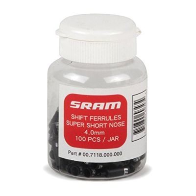 Sram Kabelenden, Cavo estremità terminali, Nero, 5 x 7 cm Unisex Adulto, 5 x 5 x 7 cm