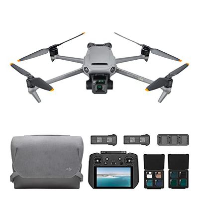 DJI Mavic 3 Cine Premium Combo, drone con fotocamera Hasselblad, CMOS 4/3, video 5.1K, rilevamento ostacoli omnidirezionale, 46 min di volo, trasmissione video 15km, con DJI RC Pro, 2 batterie extra