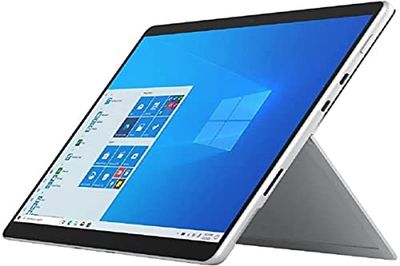 Microsoft Surface Pro 8 256GB (i5/16GB) Platinum W10 PRO *NY*, svart, 8PU-0035