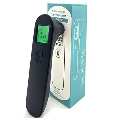 Photon Digital Thermometer, Contactless Infrared Thermometer For Adults & Babies, 2 in 1 Body & Object, Instant Temperature Checker, Fever Alarm - Memory Recall With 50 Results