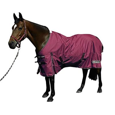 Whitaker Thistle 100g waterproof turnout rug Plum 4'6