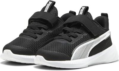 PUMA Unisex Baby Flyer 3 AC+ INF Sneaker, Black White, 8 UK Child