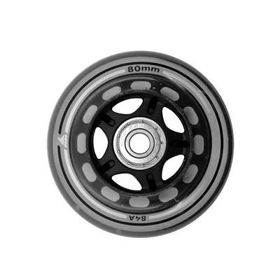 Rollerblade Unisex – vuxna 80MM/SG7 rullar/bärande XT, transparent, en storlek