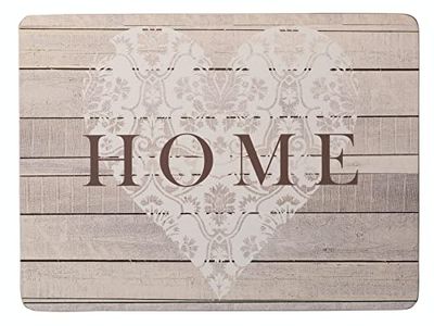 Kitchen Craft Everyday Home Conjunto de 4 peças de Cork-Backed Placemats by, 29 x 21,5 cm, 11½ polegadas x 8 polegadas
