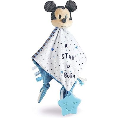 Clementoni Disney Baby - Mickey zachte dekbeddeken, machinewasbaar, educatief speelgoed, geschikt voor 0 maanden en ouder, 17345