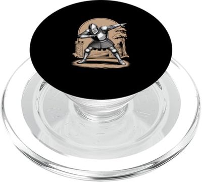 Caballero Medieval Dabbing PopSockets PopGrip para MagSafe